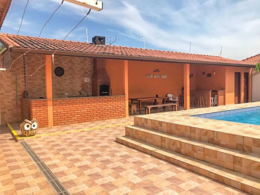 Casa Com Piscina Itanhaem Cibratel II Villa Екстериор снимка